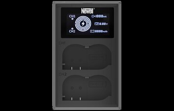 Ładowarka dwukanałowa Newell FDL-USB-C do akumulatorów EN-EL15 do Nikon
