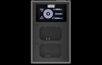 Ładowarka dwukanałowa Newell FDL-USB-C do akumulatorów NP-FW50 do Sony