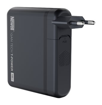 Ładowarka sieciowa z zestawem adapterów Newell GaN Tech T-power 140 W