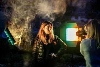 Lampa LED Newell RGB Vividha Effect