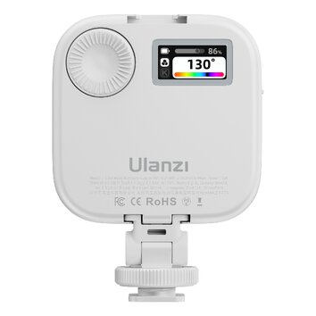 Lampa LED Ulanzi U60 - RGB, WB (2500 K - 9000 K), biała
