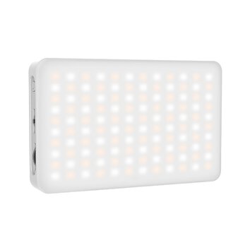 Lampa LED Ulanzi VL120 - RGB, WB (2500 K - 9000 K), biała