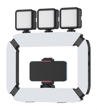 Lampa LED z adapterem do smartfona Ulanzi U200 - WB (2500 K - 8500 K)