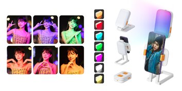 Lampka LED z uchwytem na smartfon Camrock Live Stream