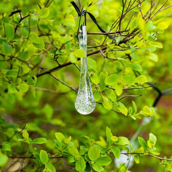 Lampki solarne ogrodowe łezki 6,5m 30LED ciepły biały Lampki solarne ogrodowe łezki 6,5m 30LED ciepły biały