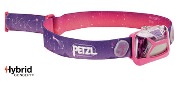 Latarka czołowa, czołówka dla dzieci Petzl Tikkid E091BA01 różowa