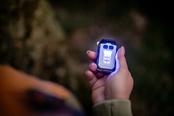 Latarka LED Newell EDC Nyks Solid - biała