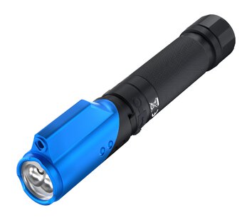 Latarka taktyczna Newell FL1000LUV USB-C z UV i laserem