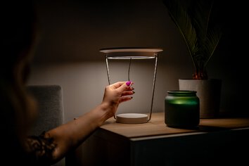 Lusterko do makijażu Humanas HS-ML01 z podświetleniem LED - białe