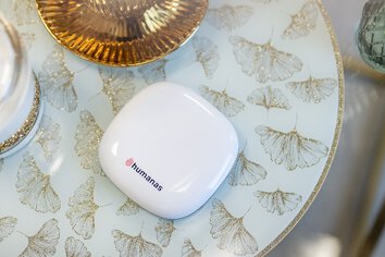 Lusterko kosmetyczne Humanas HS-PM01 z podświetleniem LED - białe