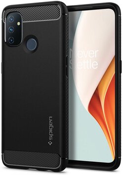 SPIGEN RUGGED ARMOR ONEPLUS NORD N100 MATTE BLACK