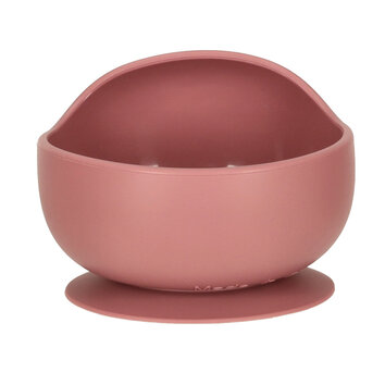 Naczynia silikonowe dla dzieci wiewiórka zestaw 9 elementów ciemny różowy Naczynia silikonowe dla dzieci wiewiórka zestaw 9 elementów ciemny różowy