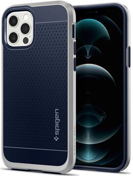 SPIGEN NEO HYBRID IPHONE 12/12 PRO SATIN SILVER