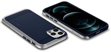 SPIGEN NEO HYBRID IPHONE 12/12 PRO SATIN SILVER