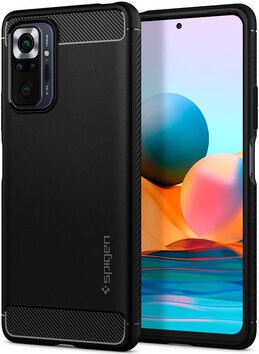SPIGEN RUGGED ARMOR XIAOMI REDMI NOTE 10 PRO MATTE BLACK