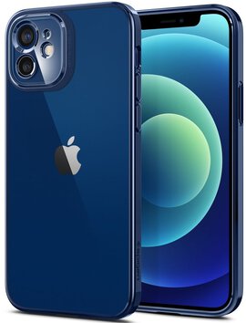 SPIGEN OPTIK CRYSTAL IPHONE 12 CHROME BLUE