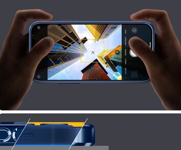 SPIGEN OPTIK CRYSTAL IPHONE 12 CHROME BLUE