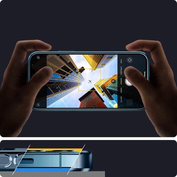 SPIGEN OPTIK CRYSTAL IPHONE 12 PRO CHROME PACIFIC