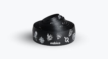 OWIJKA NABICO ROUBAIX TATTOO 3,5 MM CZ/BIAŁA