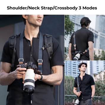 Pasek do aparatu K&F Concept Alpha Strap - ciemnoszary