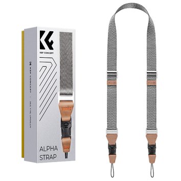 Pasek do aparatu K&F Concept Alpha Strap - szary