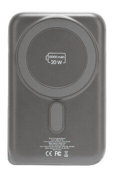 Power Bank Newell MS-10000 MagSafe 10000 mAh PD 20 W - szary
