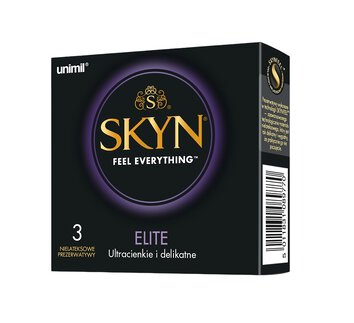 Prezerwatywy Unimil Skyn Elite 3pak