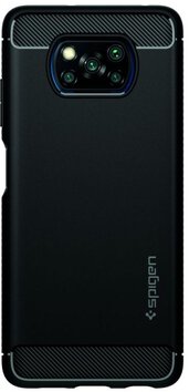 SPIGEN RUGGED ARMOR XIAOMI POCO X3 NFC MATTE BLACK