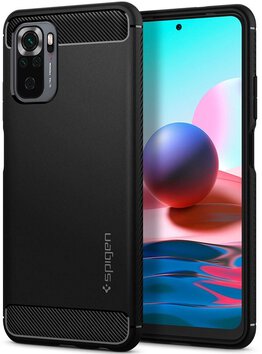 SPIGEN RUGGED ARMOR XIAOMI REDMI NOTE 10/10S MATTE BLACK