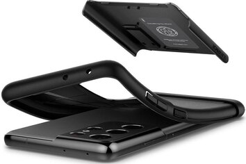 SPIGEN SLIM ARMOR GALAXY S21 ULTRA BLACK