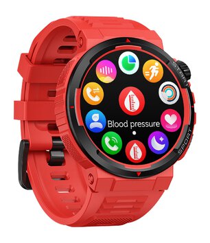Smartwatch Zeblaze Ares 3 Plus - czerwony