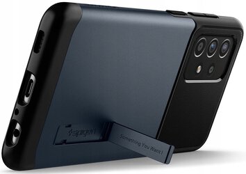 SPIGEN SLIM ARMOR GALAXY A72 METAL SLATE
