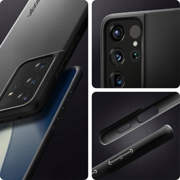 SPIGEN THIN FIT GALAXY S21 ULTRA BLACK