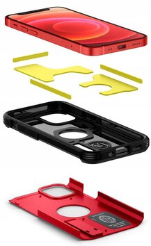 SPIGEN TOUGH ARMOR IPHONE 12 MINI RED SPIGEN TOUGH ARMOR IPHONE 12 MINI RED