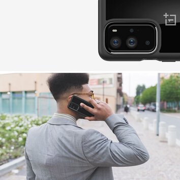 SPIGEN ULTRA HYBRID ONEPLUS 9 PRO MATTE BLACK