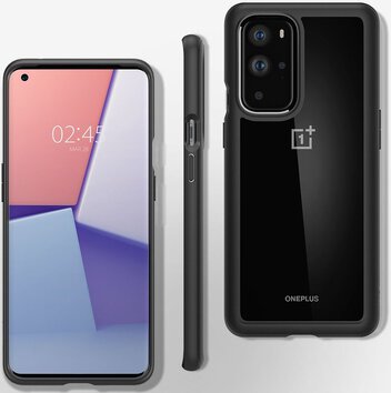 SPIGEN ULTRA HYBRID ONEPLUS 9 PRO MATTE BLACK