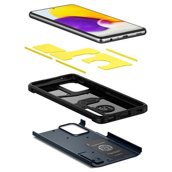 SPIGEN TOUGH ARMOR GALAXY A72 METAL SLATE