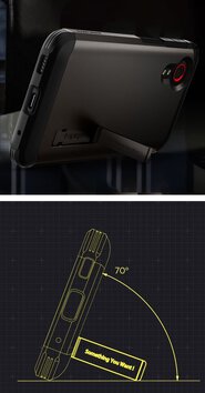 SPIGEN TOUGH ARMOR GALAXY XCOVER 5 GUNMETAL