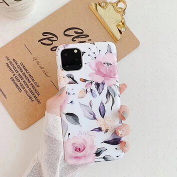 TECH-PROTECT FLORAL GALAXY A12 WHITE