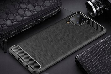 TECH-PROTECT TPUCARBON GALAXY A12 BLACK