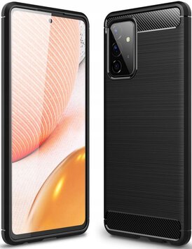TECH-PROTECT TPUCARBON GALAXY A72 BLACK