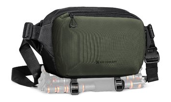 Torba fotograficzna K&F Concept Alpha Sling Bag 10 l - ciemnozielona
