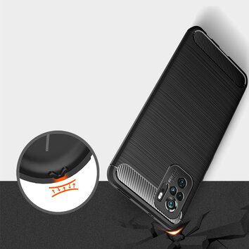 TECH-PROTECT TPUCARBON XIAOMI REDMI NOTE 10/10S BLACK