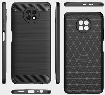 TECH-PROTECT TPUCARBON XIAOMI REDMI NOTE 9T 5G BLACK