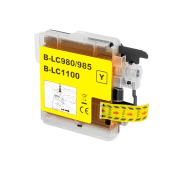 Tusz Brother 980/985/1100 LC YELLOW 12ml eco
