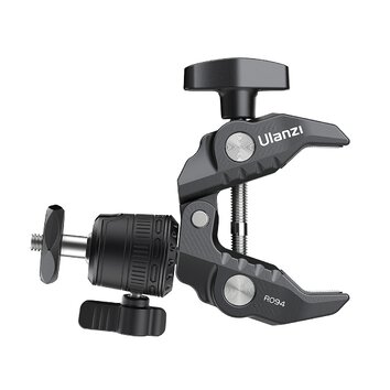 Uchwyt Ulanzi R099 Clamp z głowicą kulową