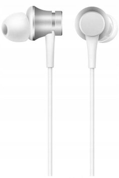 Xiaomi Oryginalne Słuchawki IN-EAR PISTON SILVER