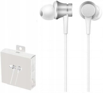 Xiaomi Oryginalne Słuchawki IN-EAR PISTON SILVER