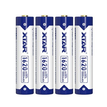 XTAR R03/AAA 1.5V Li-ion 1620mWh 1000mAh - 4 sztuki
