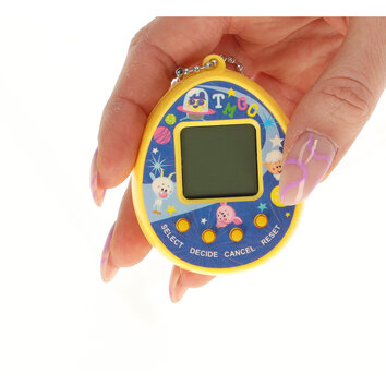 Zabawka Tamagotchi elektroniczna gra jajko żółte